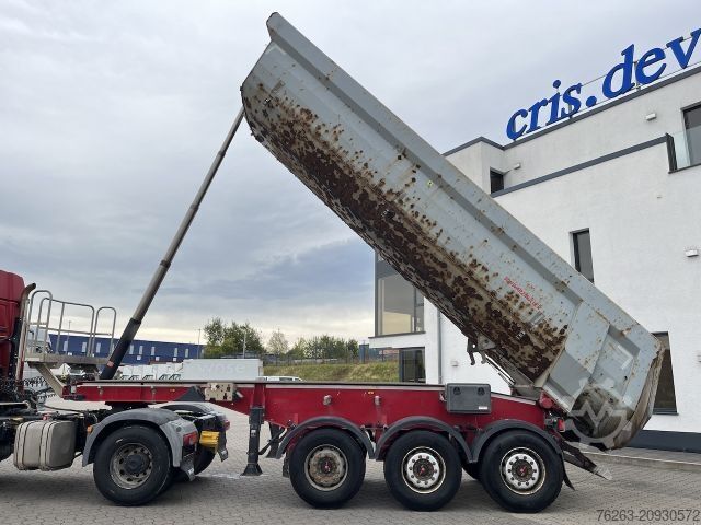 Kiperska poluprikolica SCHWARZMÜLLER SK Kippauflieger Stahlmulde / Liftachse