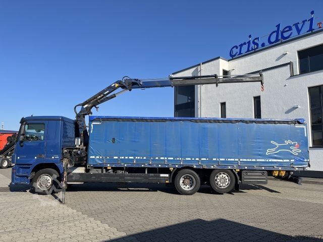 Plattewagen met zeil MERCEDES-BENZ 2541 6x2 Atlas 135.2E Pritsche 8,20 m