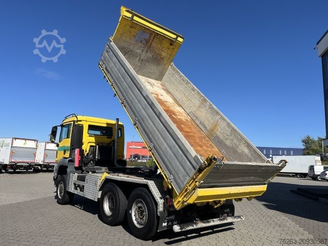 Tre-sidet tipbil MAN TGS 28.480 6x4 4x4 Dreiseitenkipper Liftachse