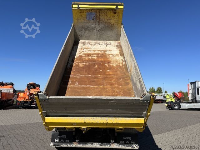 Tre-sidet tipbil MAN TGS 28.480 6x4 4x4 Dreiseitenkipper Liftachse