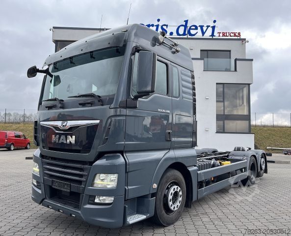 Drikkevarelastbil MAN TGX 26.500 6x2 Fahrgestell / Lenk-Liftachse /AHK