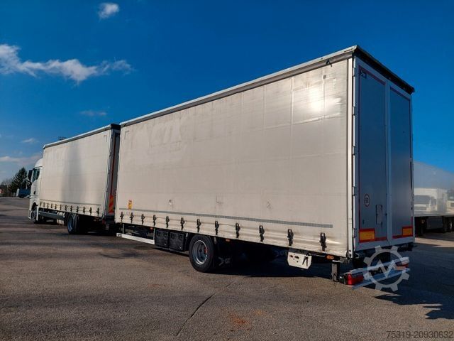 Jumbo-Lkw MAN TGX 18.470 LL + Gniotpol G-4080 120 m3 Durchbar