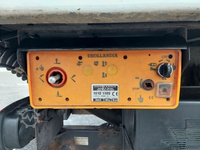 Schuifzeil bestelwagen IVECO 75E21 4x2 LBW Nutzlast 3t 18 Paletten