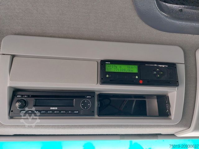 Schuifzeil bestelwagen IVECO 75E21 4x2 LBW Nutzlast 3t 18 Paletten