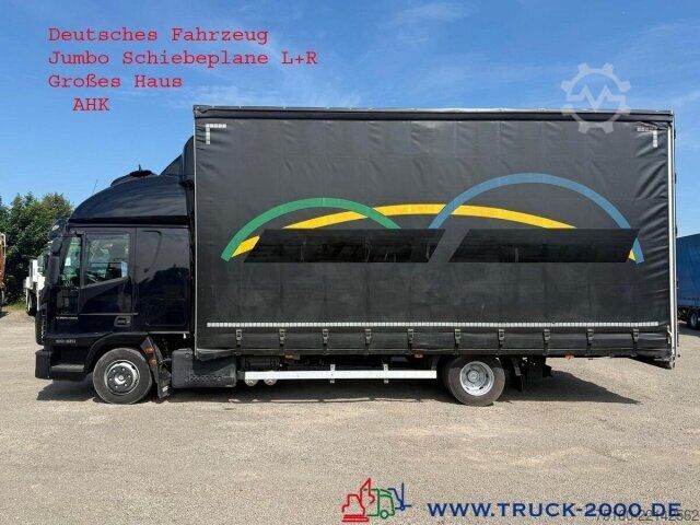 Schuifzeil bestelwagen Iveco 80E220 Jumbo Schiebeplanen Gr. Haus Standklima