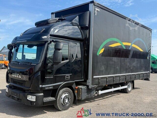 Schuifzeil bestelwagen Iveco 80E220 Jumbo Schiebeplanen Gr. Haus Standklima