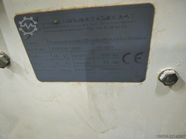 Verdeler-vormmachine Sinmag Divobun sm 430