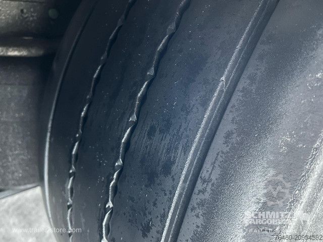 Öppen semitrailer med kapell Schmitz Cargobull Schiebeplane Mega