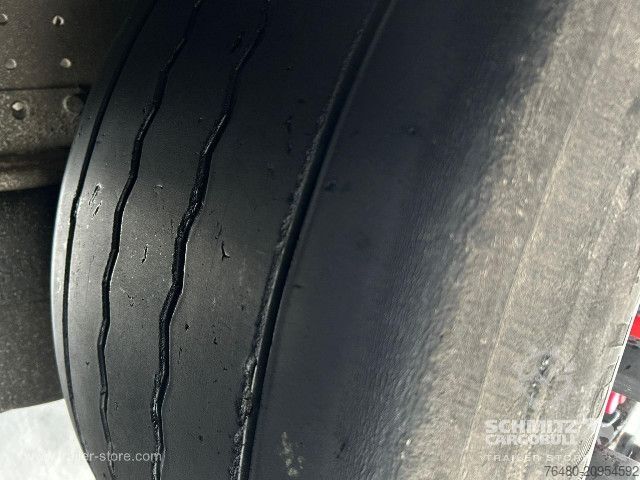 Öppen semitrailer med kapell Schmitz Cargobull Schiebeplane Mega