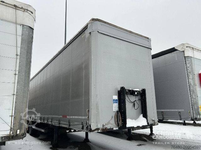 Öppen semitrailer med kapell Kögel Schiebeplane Mega