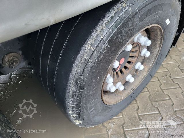 Öppen semitrailer med kapell Kögel Schiebeplane Mega