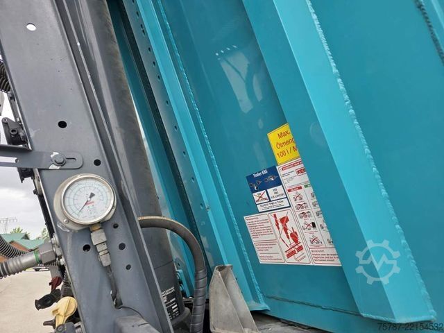 Silo poluprikolica KEMPF Schleusenkipper, Rüttler, ca. 58,7 cbm, Lift