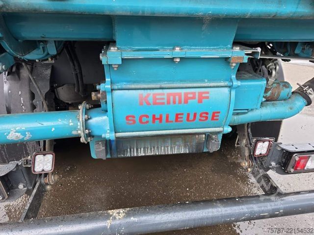Silo poluprikolica KEMPF Schleusenkipper, Rüttler, ca. 58,7 cbm, Lift