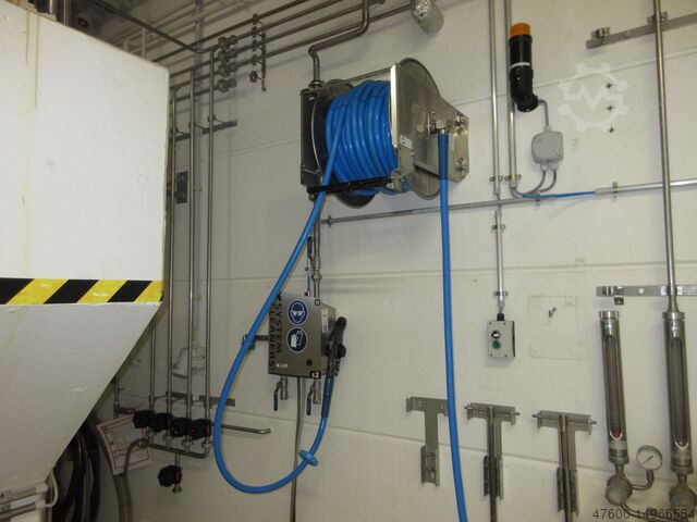 Máquina de limpeza a baixa pressão com enrolador de mangueira System Cleaners S2 Sateliten Station Reinigungsstation + 20m Schlauchhaspel