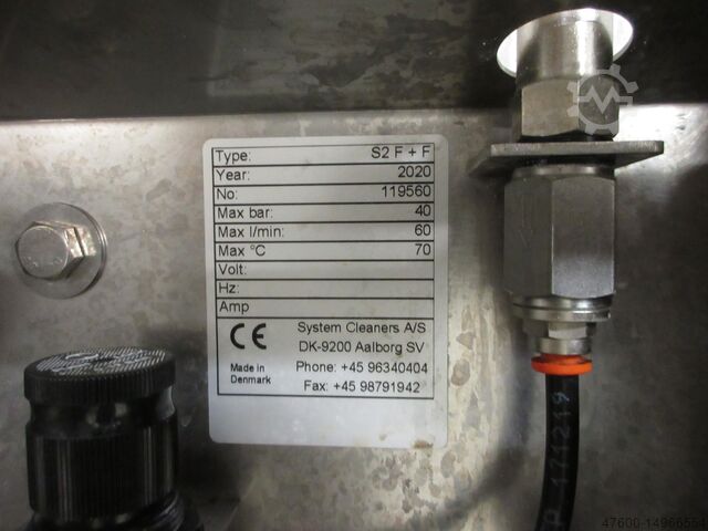 Máquina de limpeza a baixa pressão com enrolador de mangueira System Cleaners S2 Sateliten Station Reinigungsstation + 20m Schlauchhaspel