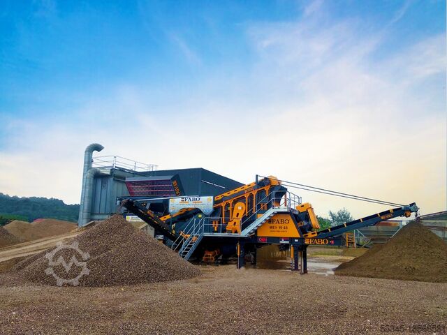 Breekapparatuur FABO Screening Plant MOBILE SCREENING PLANT