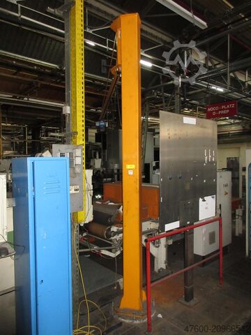 Kolomzwenkkraan Zwenkzwenkkraan Kettingtakel Abus LS Kran Drehkran Hallenkran 125KG Abus Kettenzug L 4m NL 125Kg H 3,5m 2018