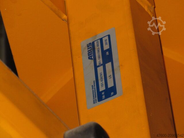 Kolomzwenkkraan Zwenkzwenkkraan Kettingtakel Abus LS Kran Drehkran Hallenkran 125KG Abus Kettenzug L 4m NL 125Kg H 3,5m 2018