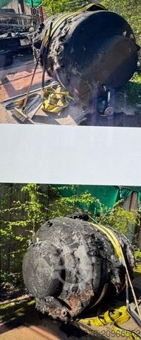 Box truck MERCEDES-BENZ Atego 818 Brandschaden