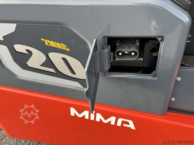 3 kerekű, 2 tonnás targonca, oldalsó eltolással, lítium akkumulátor, ujjhegy-vezérlés Mima TKC20