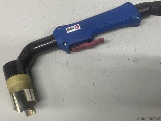 Appareil de découpe plasma, machine de découpe plasma avec torche manuelle BINZEL ABICOR, découpeuse MESSER GRIESHEIM Plasmastar HA 95