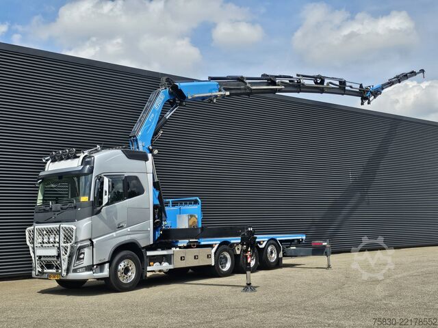 Rakodóplatform Volvo FH 16 750 8x4 / RETARDER / FASSI 71 TM + JIB