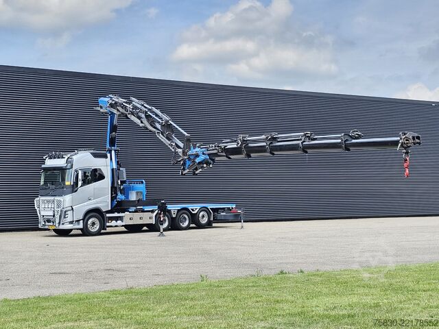Rakodóplatform Volvo FH 16 750 8x4 / RETARDER / FASSI 71 TM + JIB