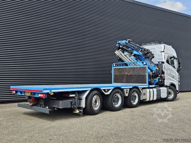 Rakodóplatform Volvo FH 16 750 8x4 / RETARDER / FASSI 71 TM + JIB