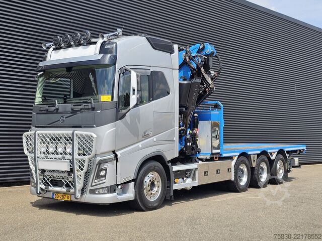 Rakodóplatform Volvo FH 16 750 8x4 / RETARDER / FASSI 71 TM + JIB