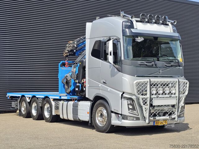Rakodóplatform Volvo FH 16 750 8x4 / RETARDER / FASSI 71 TM + JIB