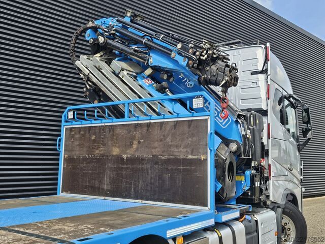 Ladepritsche Volvo FH 16 750 8x4 / RETARDER / FASSI 71 TM + JIB