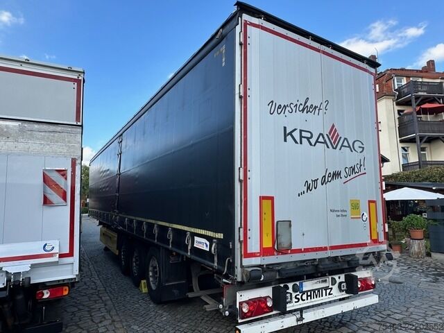 Semi-reboque aberto com lona schmitz Cargobull Seitenplane