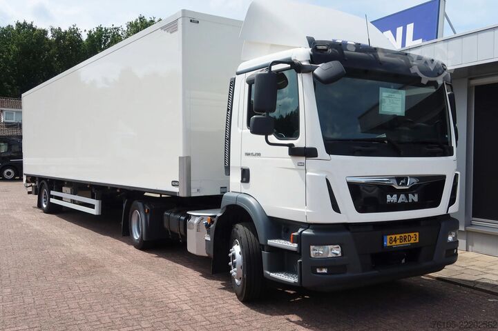 Padrão-SZM MAN TGM 15.290 Trekker + Heiwo city trailer geisole...