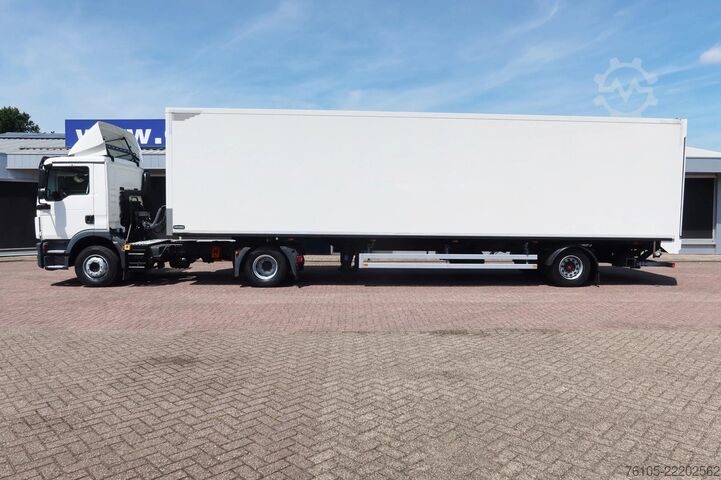 Padrão-SZM MAN TGM 15.290 Trekker + Heiwo city trailer geisole...