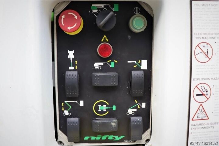 Gelenkteleskoparbeitsbühne Niftylift HR17NDE HYBRIDE Valid inspection, *Guarantee! Hybr