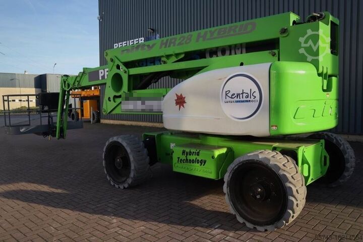 Gelenkteleskoparbeitsbühne Niftylift HR28 HYBRIDE Valid inspection, *Guarantee! Hybrid,