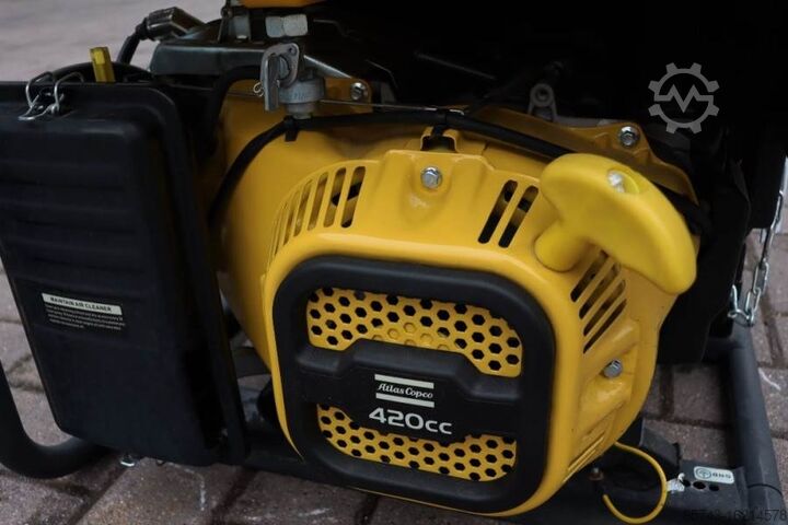 Aggregaat Atlas Copco P8000 Valid inspection, *Guarantee! Gasoline, 6.5