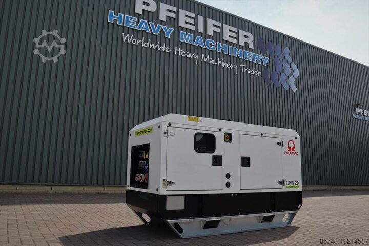 Aggregaat Pramac GPW20P Unused, Valid inspection, *Guarantee! Diese
