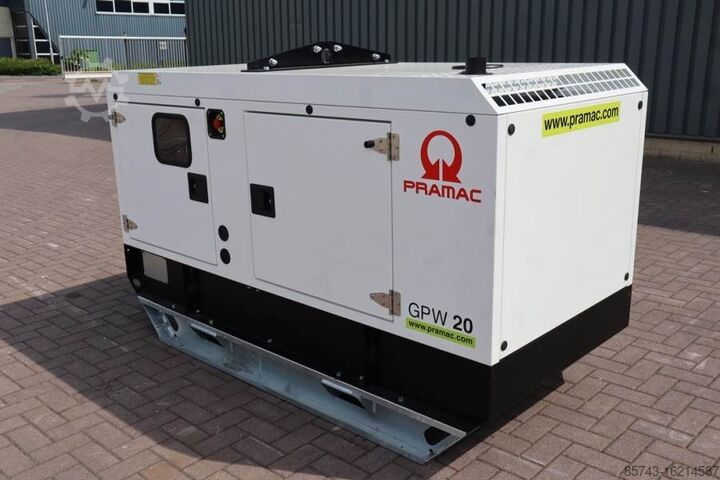 Aggregaat Pramac GPW20P Unused, Valid inspection, *Guarantee! Diese
