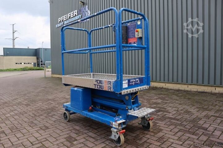 Articulated boom lift JLG Power Tower Electric, 5.10m Working Height, 250kg