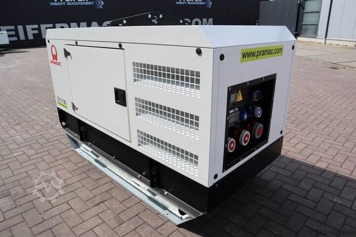 Aggregaat Pramac GPW20P Unused, Valid inspection, *Guarantee! Diese