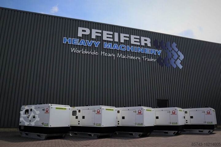 Aggregaat Pramac GPW20P Unused, Valid inspection, *Guarantee! Diese