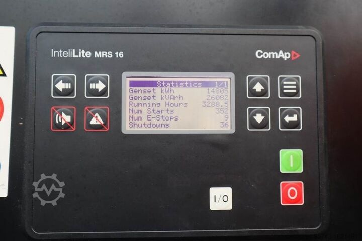 Aggregaat Green Power GP 145 S/I-T-A Diesel, Three-phase power 143 KVA,