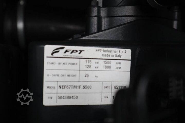 Aggregaat Green Power GP 145 S/I-T-A Diesel, Three-phase power 143 KVA,