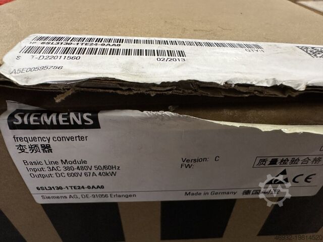 Besturingssysteem SIEMENS SINAMICS S120 Basic Line Module