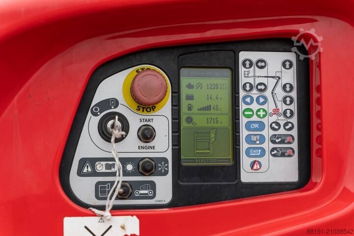 Scharnierende telescopische hoogwerker Manitou 180 ATJ RC