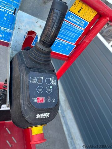 Scherenhebebühne Iteco IM5080 6,90m Elektro Scherenarbeitsbühne