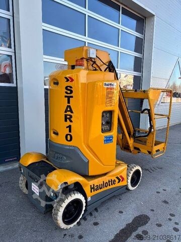 Gelenkteleskoparbeitsbühne Haulotte Star 10 - 10m Elektro Mast-Arbeitsbühne