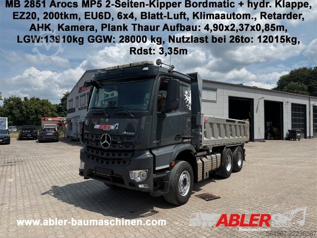 Basculantă MERCEDES-BENZ Arocs 2851 MP5 Retarder AHK