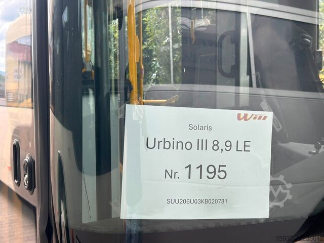 Stadsbuss SOLARIS Urbino 8.9  LE MIDI KLIMA  2,4 m GURTE  NEULACK